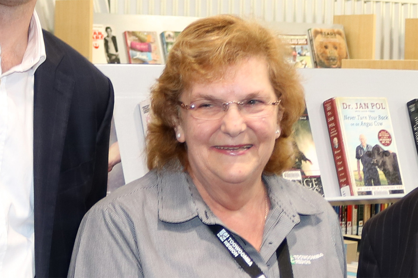 Bernadette Trimingham has been a familiar sight in the Clifton Library for over three decades, serving in positions such as Library Manager.