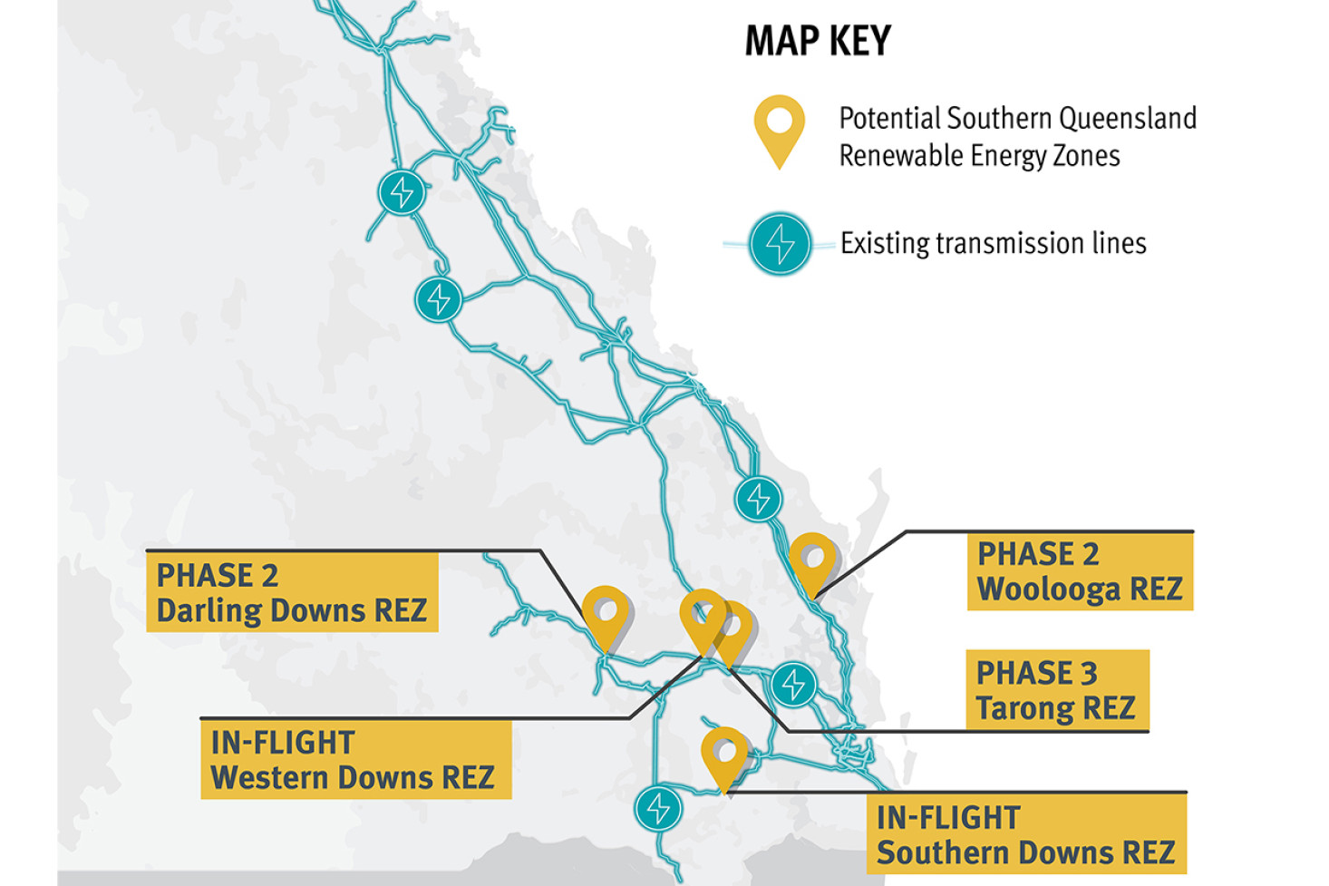 The closest Renewable Energy Zone is Southern Downs, which will connect to the Macintyre Wind Farm.