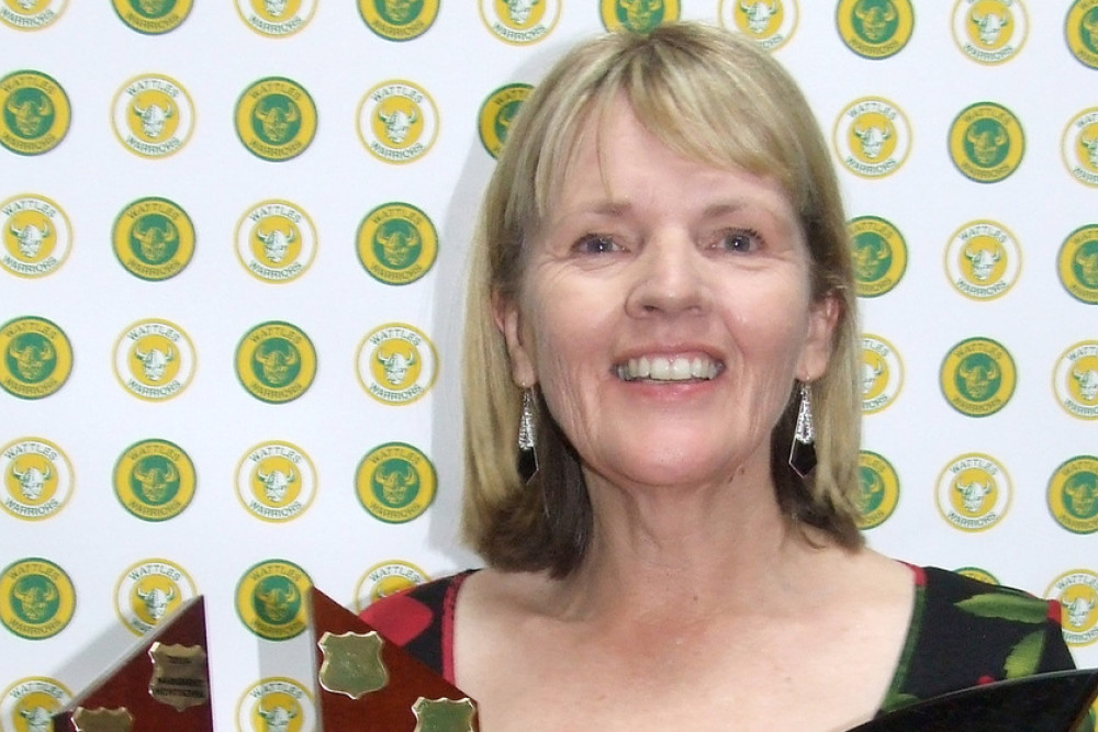 Margaret Hentschel – 2014 Wattles Women in League Award winner.