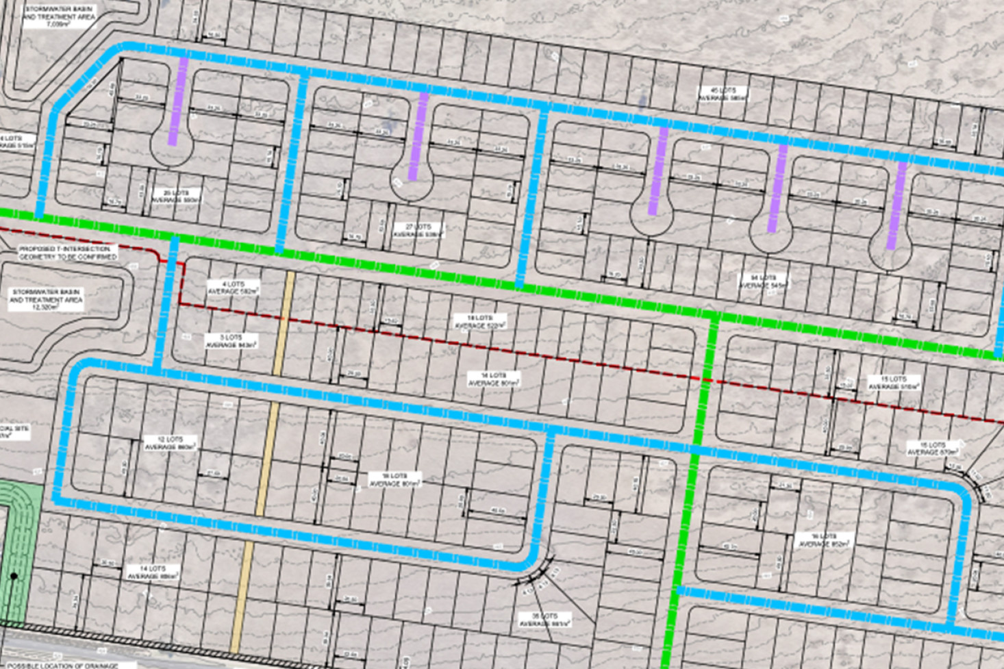 The eventual master plan, featuring the second part of the development. Source: Arcos Group.