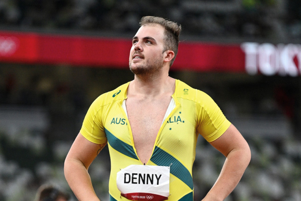 Matthew Denny. Photo courtesy Athletics Australia