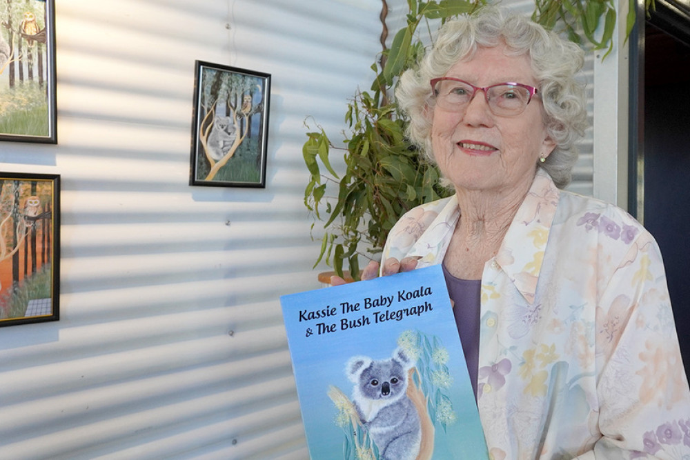 Merlene Konz, author, illustrator and independent publisher of Kassie the Baby Koala and the Bush Telegraph.