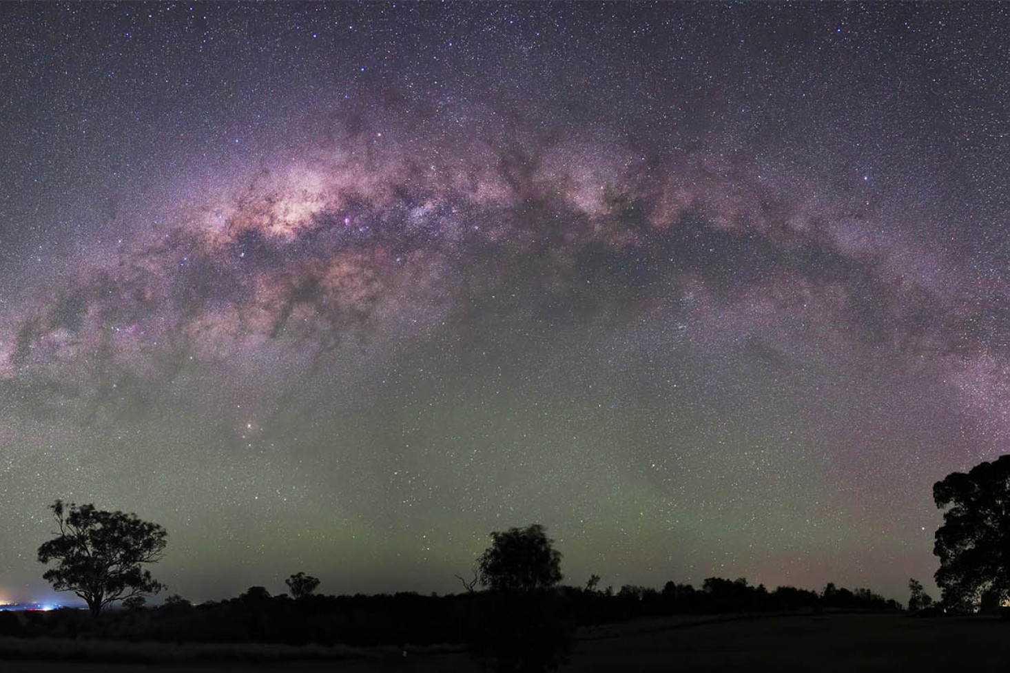 The Milky Way arch. Photo, Christian Gow