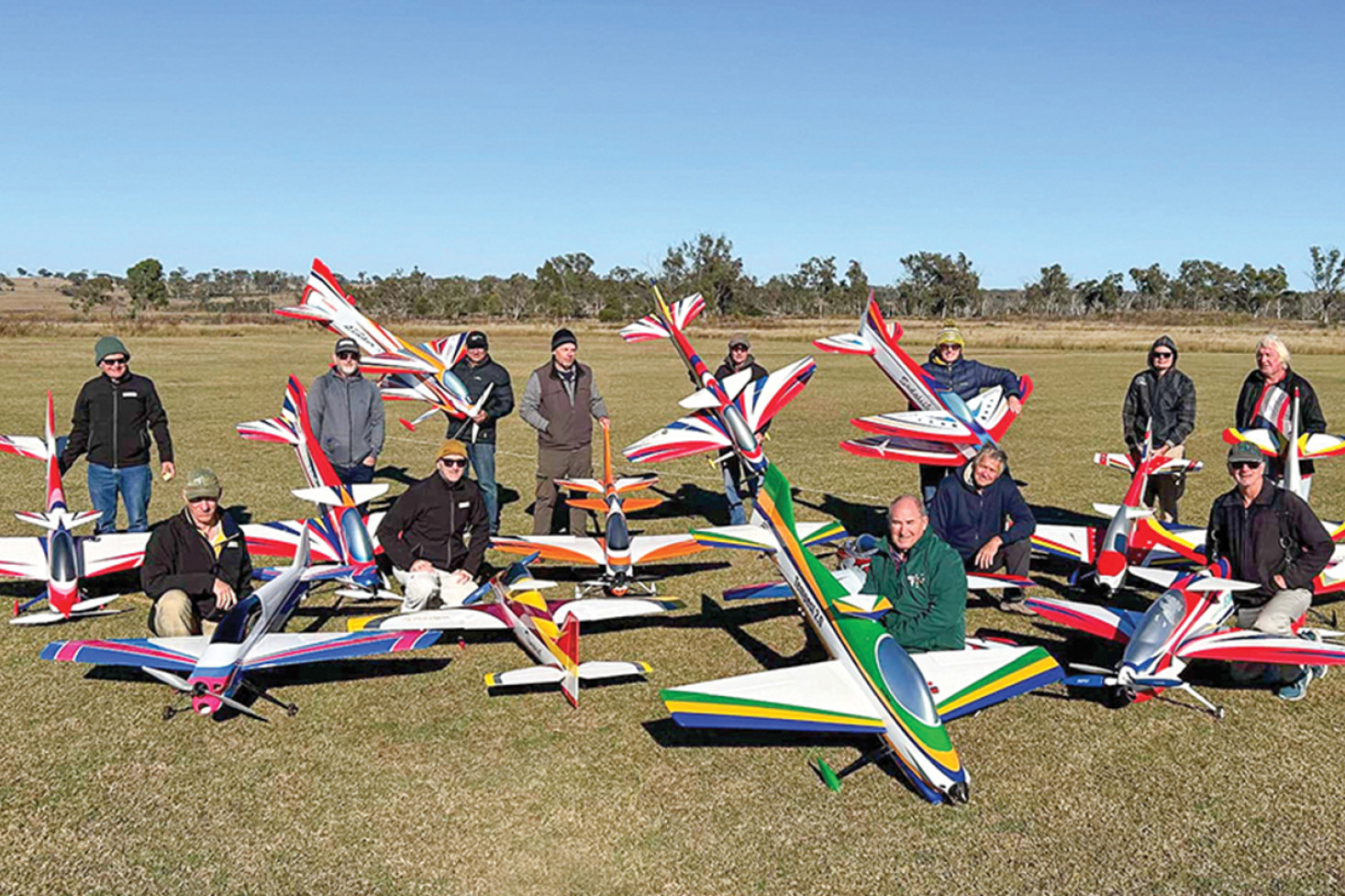 Members of the club enjoy flying a variety of radio controlled model planes either just for fun or in competitions.