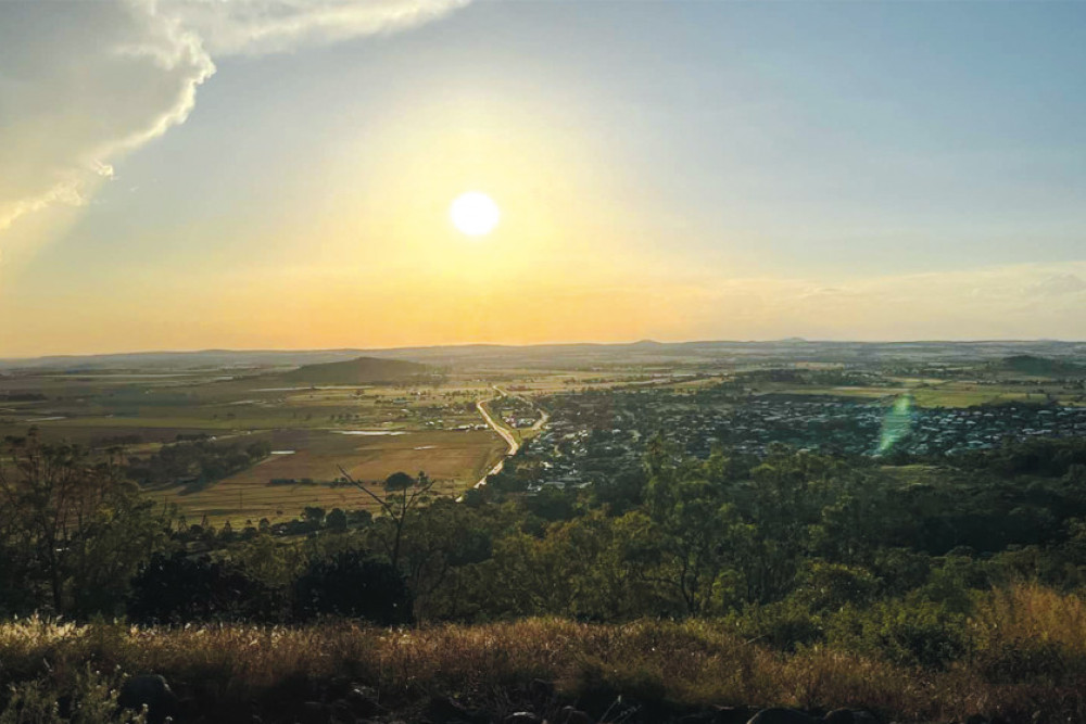 Not a bad view at all atop Mount Peel - feature photo