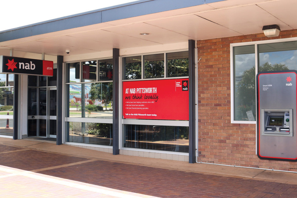 There will soon be yet another gap in Pittsworth’s business centre when the NAB closes its local branch in April.