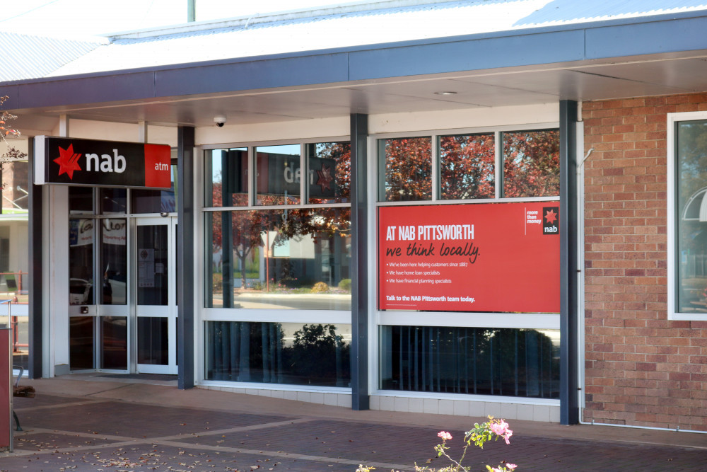 Pittsworth’s NAB branch is here to stay... for now.