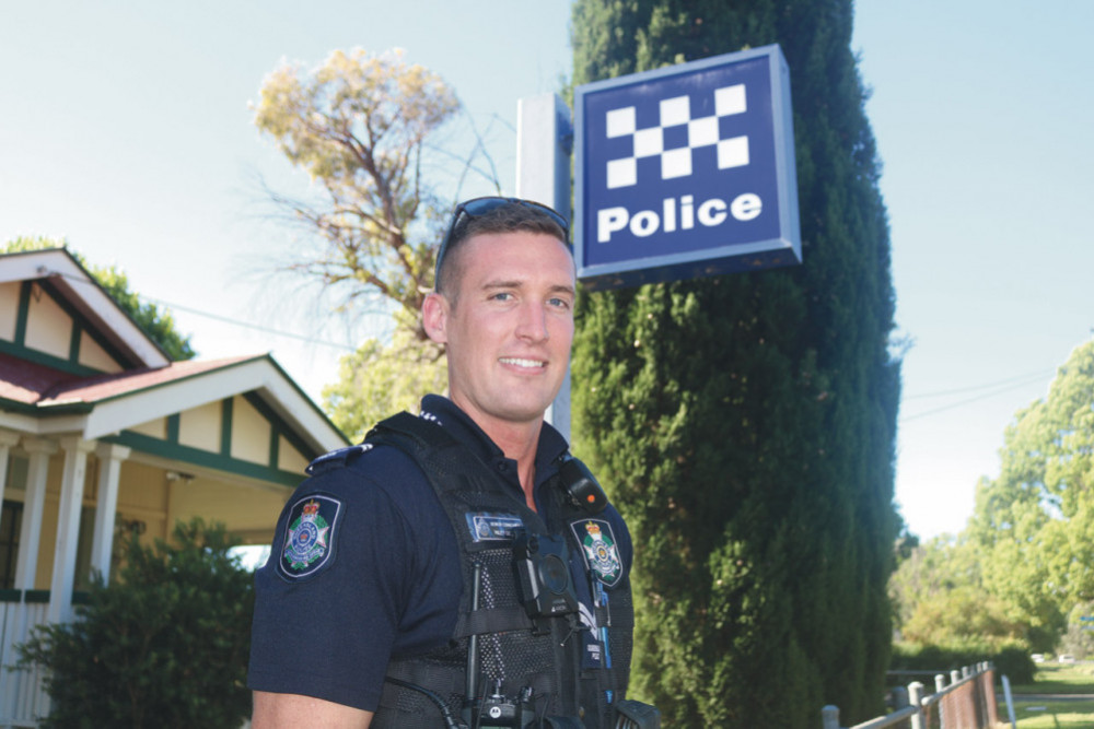 Popular Police Officer Transferred - feature photo