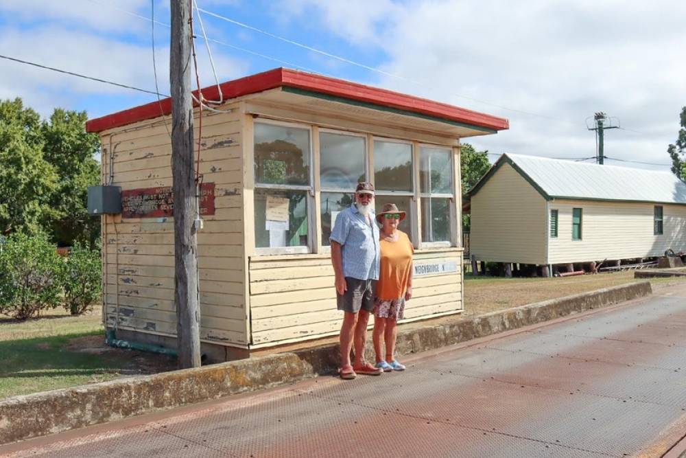 Nobby Weighbridge licensee Suezann Kiepe and husband Les are deeply concerned about the future of their town’s important facility.
