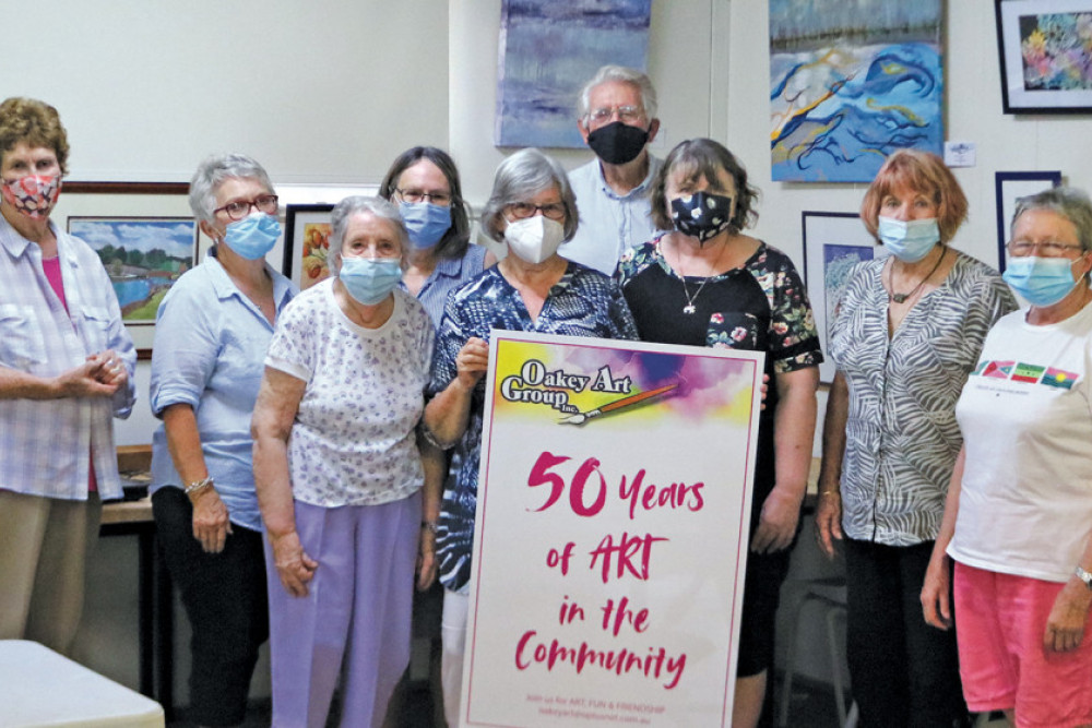 50 years of the Oakey Art Group - feature photo