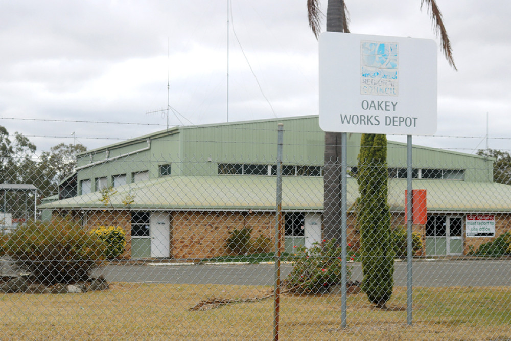 The Oakey Depot has been vacant for several years.