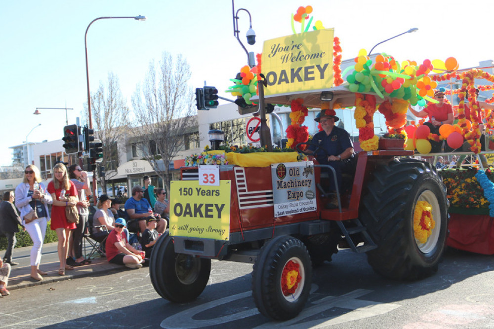 Preparations for Carnival of Flowers Float begin! - feature photo