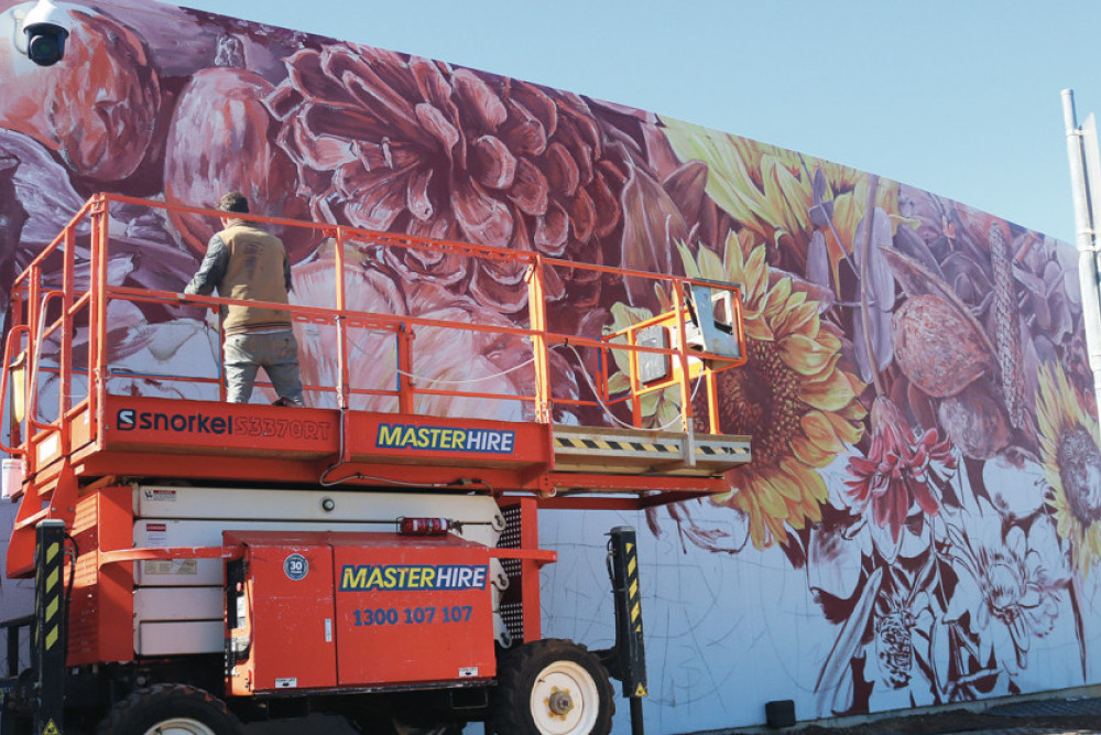 Splash of colour brought to Oakey - feature photo