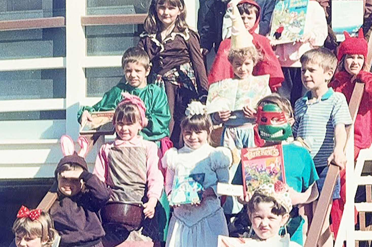 The anniversary will be featuring memories of years gone by, such as Book Week, which has always been a highlight on the school calendar, with these creative costumes from around 1997.