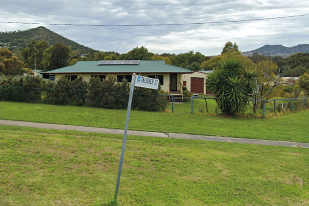 ABOVE: The alleged offender was spotted by CCTV cameras in several spots across Kingsthorpe including here in Talisker Street. Image: Google Maps