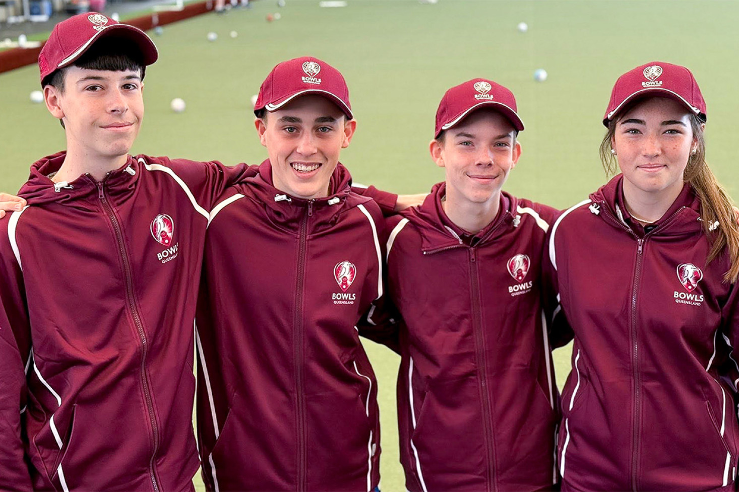 Making their debut for Queensland were Levi Rice (Club Helensvale), Jacob Hoger (Boyne Tannum), Ben Hagan (Club Pine Rivers) and Mia Scurr (Millmerran).