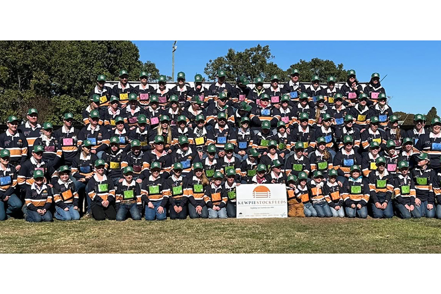 Participants in the National Limousin Junior Show held at the Pittsworth Showgrounds last week.