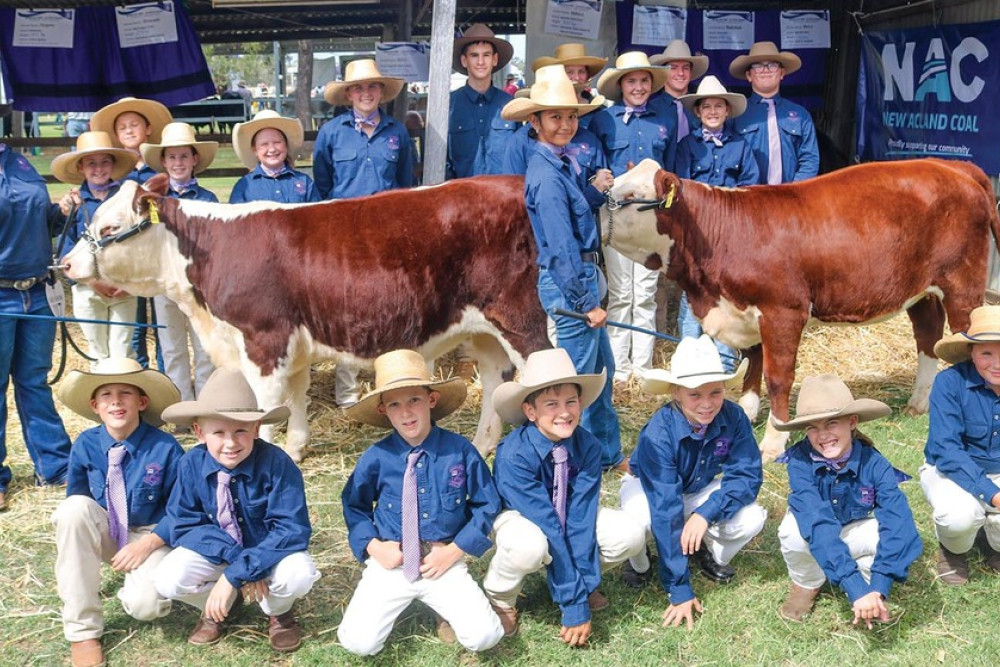 Quinalow State School’s award winning ag team was led by Ms Brooke Cuddihy (not pictured).