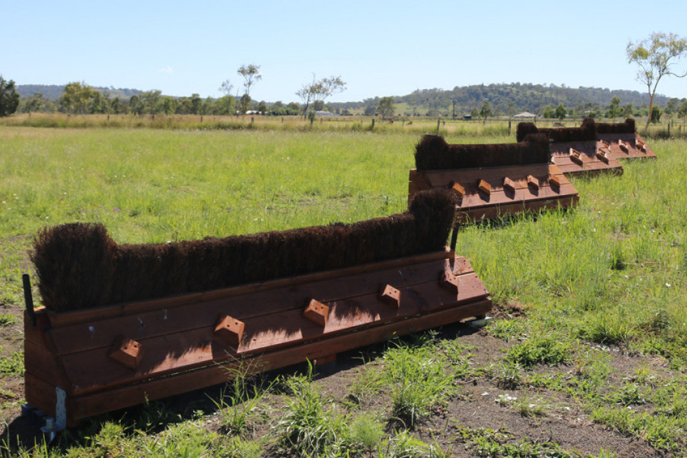 One of the jumps at RM’s Equestrian Centre.