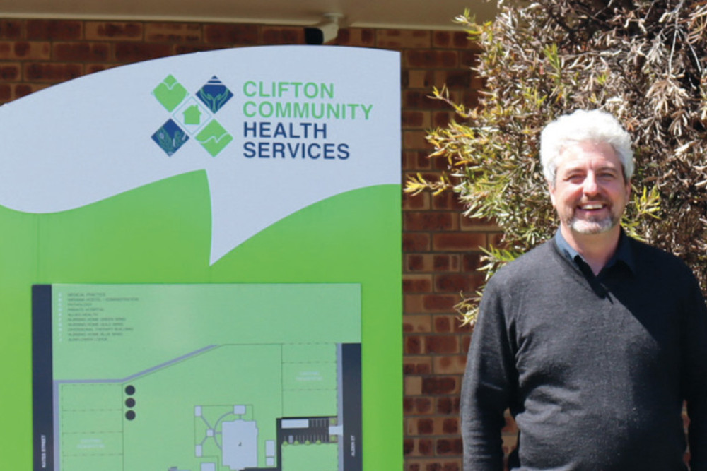 If you see Rodney Watton, the new Executive Director - Community at CCHS around town, say hello.