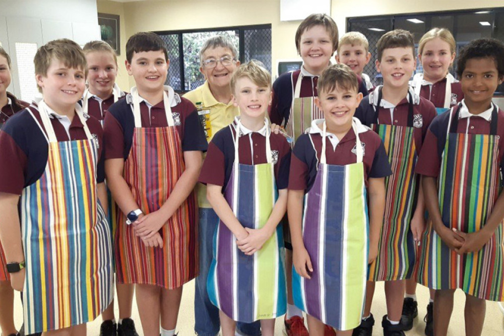 Scope Helps Out With New Aprons! - feature photo