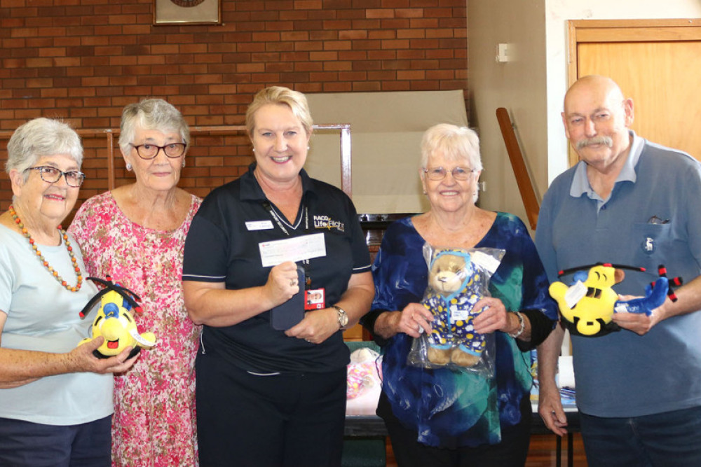 From left: Denise Taylor, Margaret Agnew, Kim Cadman, Alice McKenzie and Roger Moulton.