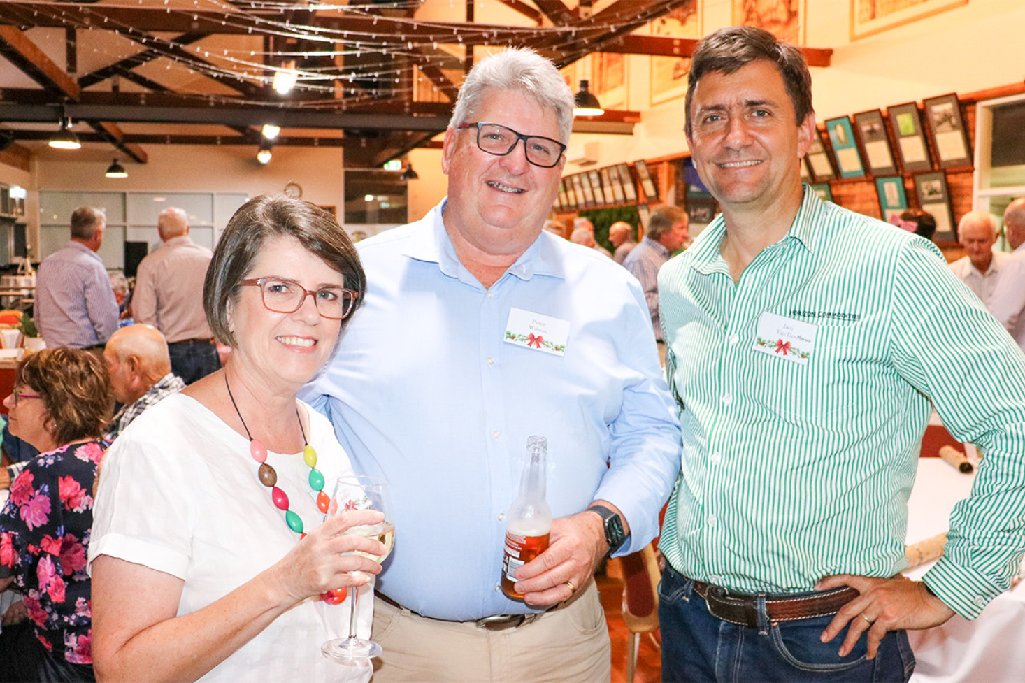 Among the guests who attended this year’s event were Sonya and Peter Wilson from Wyreema and Jaco Van Der Merwe from Horizon Commodities.