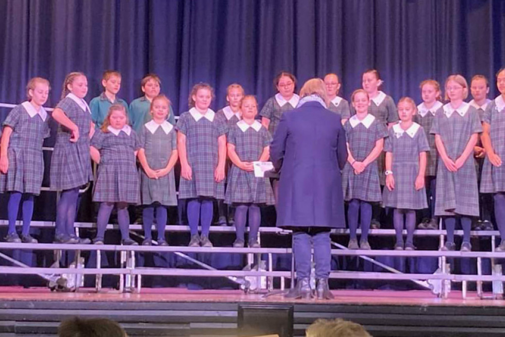 St Monica’s and Jondaryan SS choirs’ compete at Dalby - feature photo