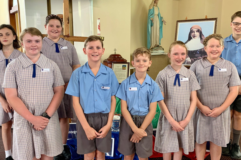 St Patrick’s Year 6 Leadership Team.