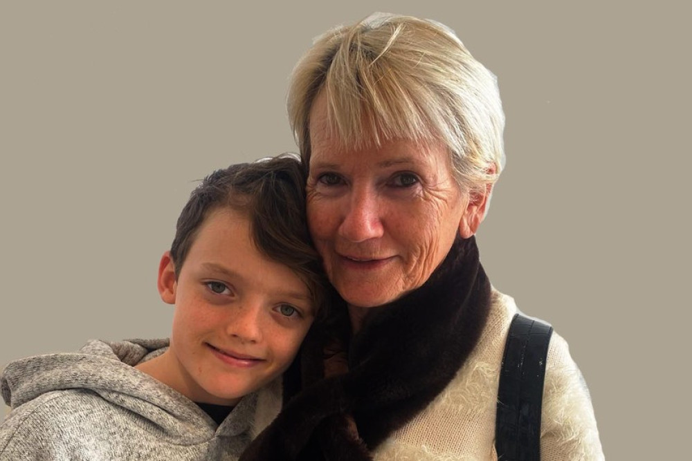 Sue Tankey, pictured alongside her grandson Noah, is one of many pensioners who are willing and able to work but face significant hurdles put in front of them.