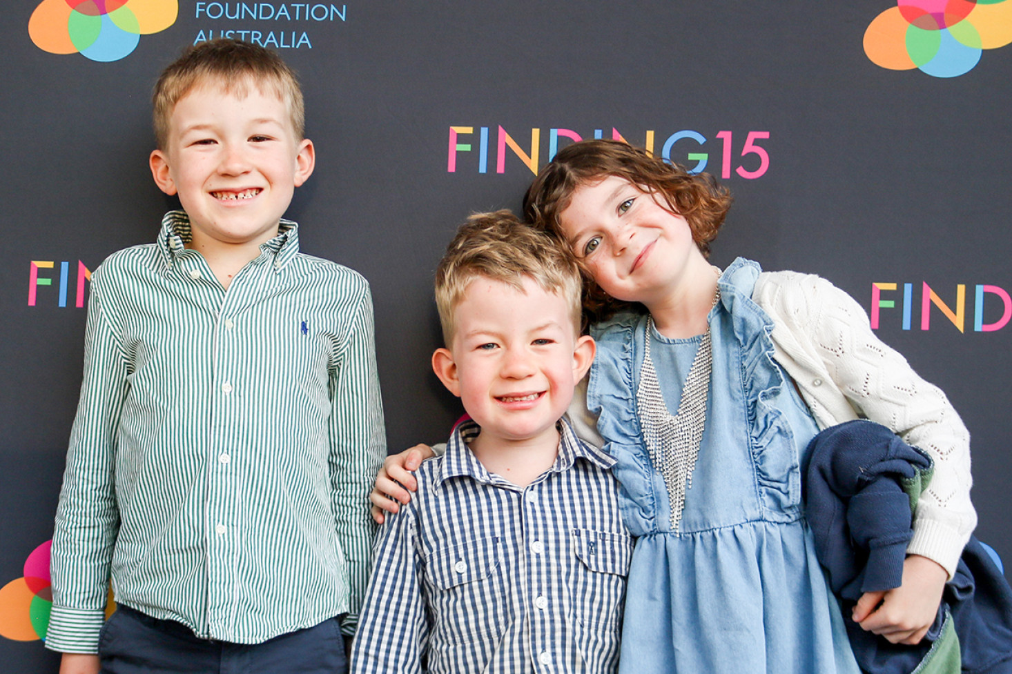 The community gathered on Saturday to enjoy a night of entertainment by Tenori and raise funds for research into Prader-Willi Syndrome (PWS). But who’s to say adults get to have all the fun? Harry (left) and Isobel (right) were proud to be there too, in support of Jack Munk (centre) who has PWS.