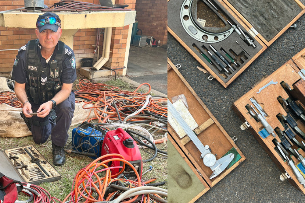 Property recovered in police raid - feature photo