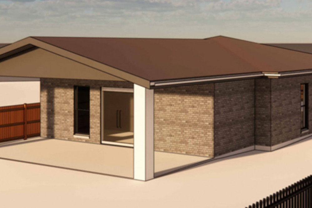 The layout plan for the church and surrounds at 3 Schmidt Court.