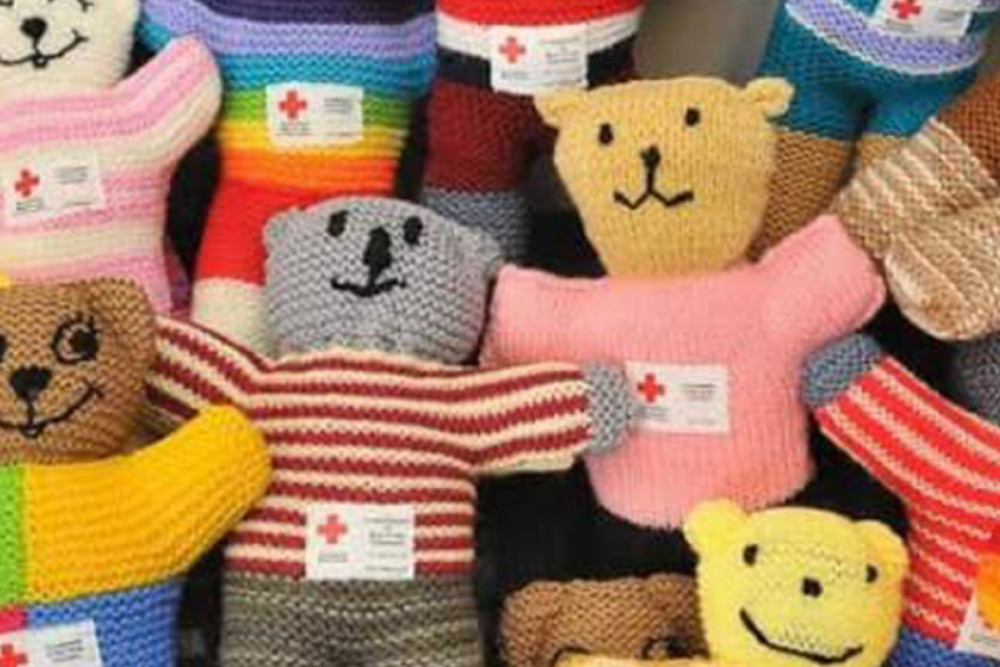 Call for knitters to help children with trauma - feature photo