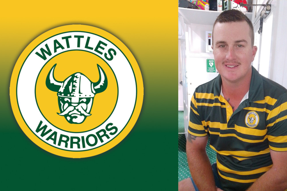 Wattles Warriors Rugby League Captain for 2023 Ty Gardner.