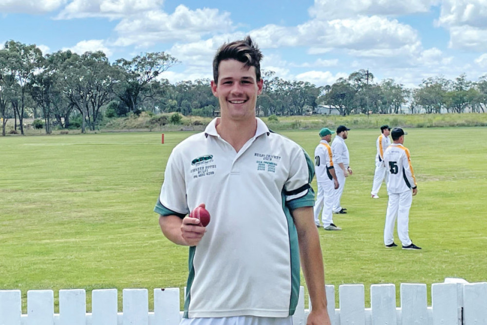 Tyson Klingberg (Kulpi) who had a hall of fame performance bowling with figures of 9/8 in 7.3 overs.