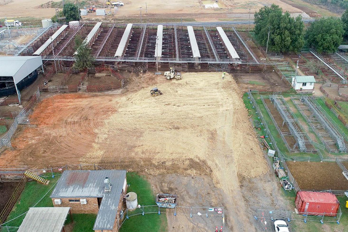 Despite cattle sales being down across Queensland over the past year, the Warwick Saleyards, which is in the midst of a $7.5 million redevelopment, saw a sizeable increase. Stage 2 of the redevelopment commenced in June this year.