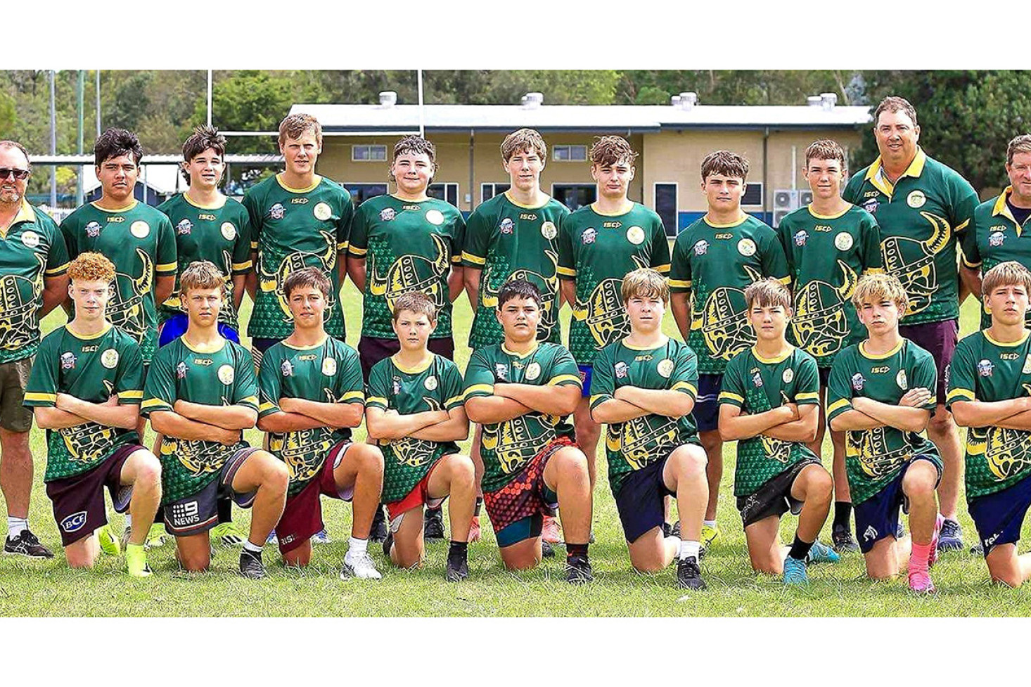 Wattles JRL Club Under 16 team to contest the upcoming Adrian Vowles Carnival in Charleville. Back from left: Darren O’Neill (Trainer), Jaylan Fuller, Bailey Naumann, Zac Wheeldon, Riley Fitzgerald, Angus McArthur, Ben Rauchle, Cayleb O’Neill, Will Peters, Adam May (Manager), Lee Schwenke (Coach). Front: Zavier Dalsanto, Orry Gilmore, Ty Betts, Jonte May, Lawson Slater, Nash Schwenke, Marty May, Cooper Locke, Jojo Beresford. Photo, Kristen Henry