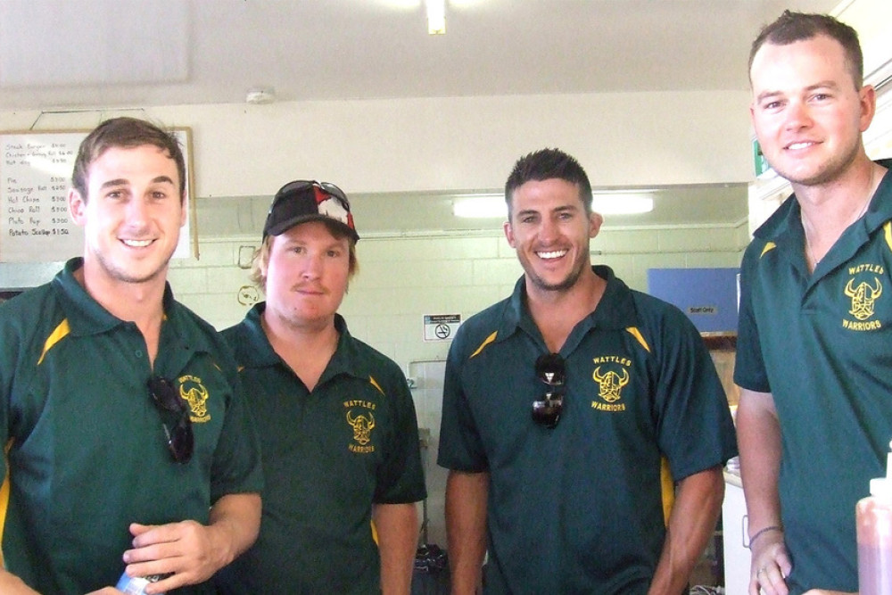 The Wattles Warriors are putting out the call for volunteers for their coming season. A few seasons back, on field stars Matt Duggan, Damien McDonald, Ryan Duggan and Rohan Crouch proved unlikely catering heroes. Who will step forward to be part of Wattles new generation of volunteers?