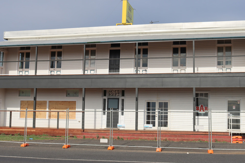 Wheatsheaf Hotel reno well underway - feature photo