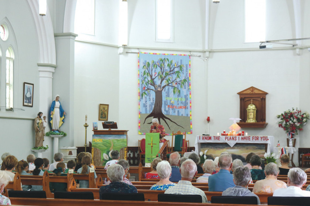 The World Day of Prayer was celebrated in Pittsworth on Friday, March 4th, at St Stephen's Catholic Church.